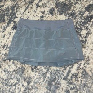 lululemon blue tennis skirt